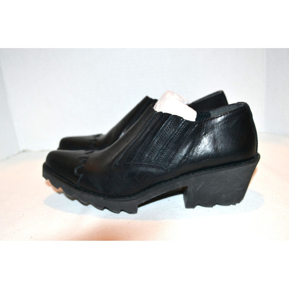 Vintage Bootie Western Streetwear Urban Black on Black